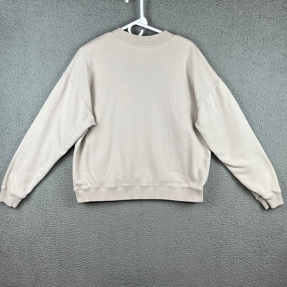 Vuori Sedona Crew Sweatshirt Womens Small Beige Pullover VW278 French Terry - Picture 5 of 13